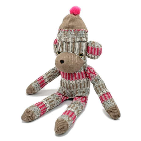 AYAME 6021-B SOCK MONKEY Basket Lunch – Ayamé socks / Ayameweaves