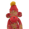 AYAME 6021-A SOCK MONKEY RED