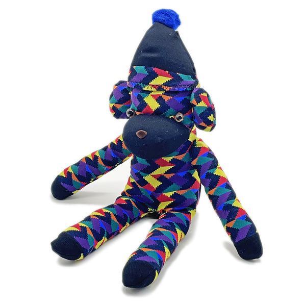 AYAME 6021-B SOCK MONKEY MULTI COLOR – Ayamé socks / Ayameweaves
