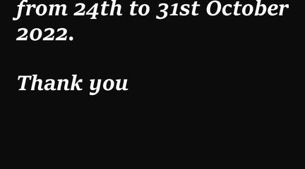 オンラインストア発送お休み