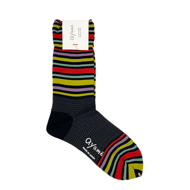 WOMENS・Multi stripe socks・AYM003/2601/N