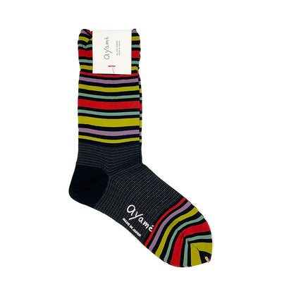 WOMENS・Multi stripe socks・AYM003/2601/N
