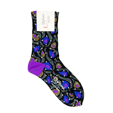 WOMENS・Peacock socks・AYM012/2502/N