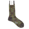 MENS・Dancing Flower wool socks・AYM204/2502/N