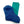 SAMPLE SALE・WOMENS・Chunky Pile Two tone socks・003/2102/K