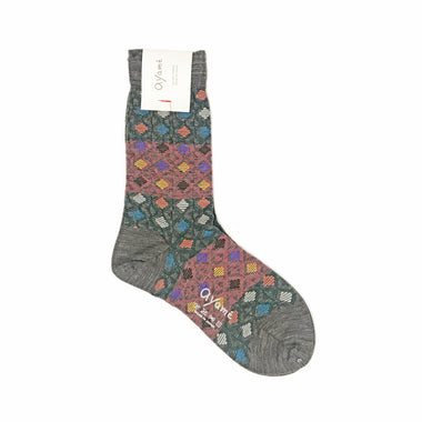 WOMENS・Waffle cone wool socks・AYM010/1702/N